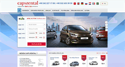 Desktop Screenshot of capsrental.com